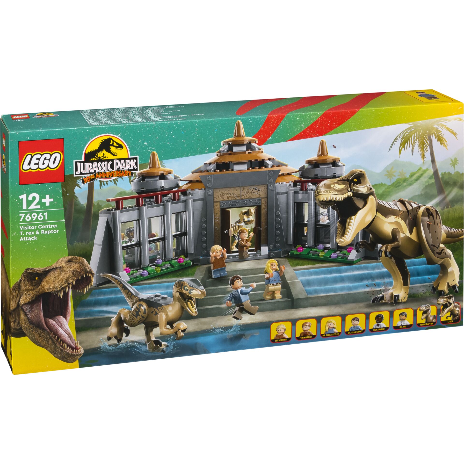 LEGO Jurassic World - Angriff des T. rex und des Raptors aufs Besucherzentrum
