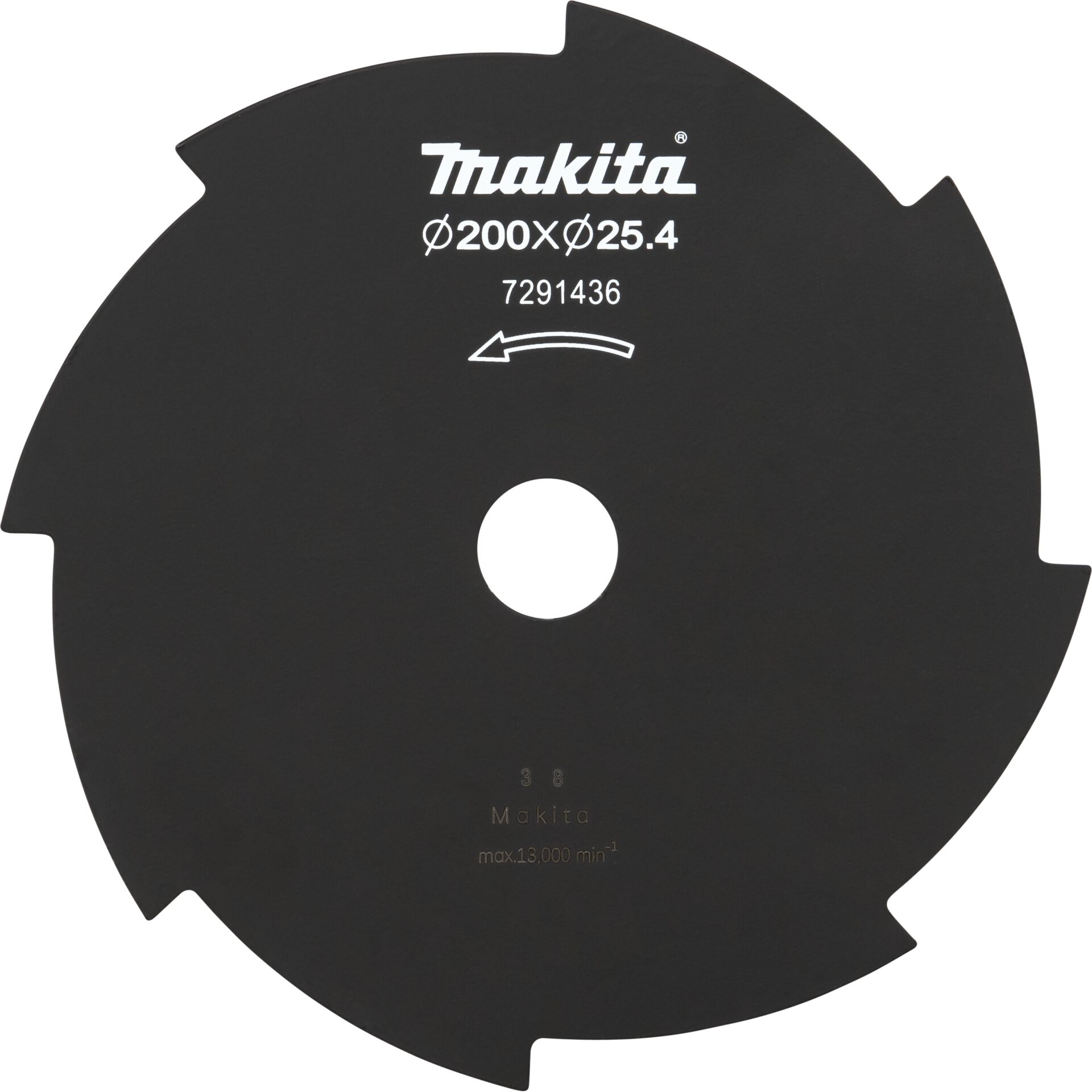 Makita 191Y44-2 8-Zahn-Wirbelblatt 200mm