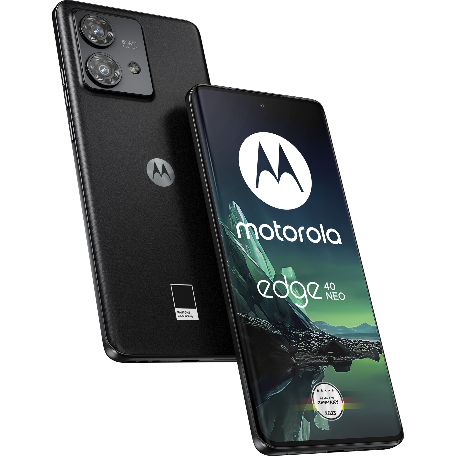 Motorola Edge 40 Neo Black Beauty, 6.55 Zoll, 50.0MP, 12GB, 256GB, Android Smartphone