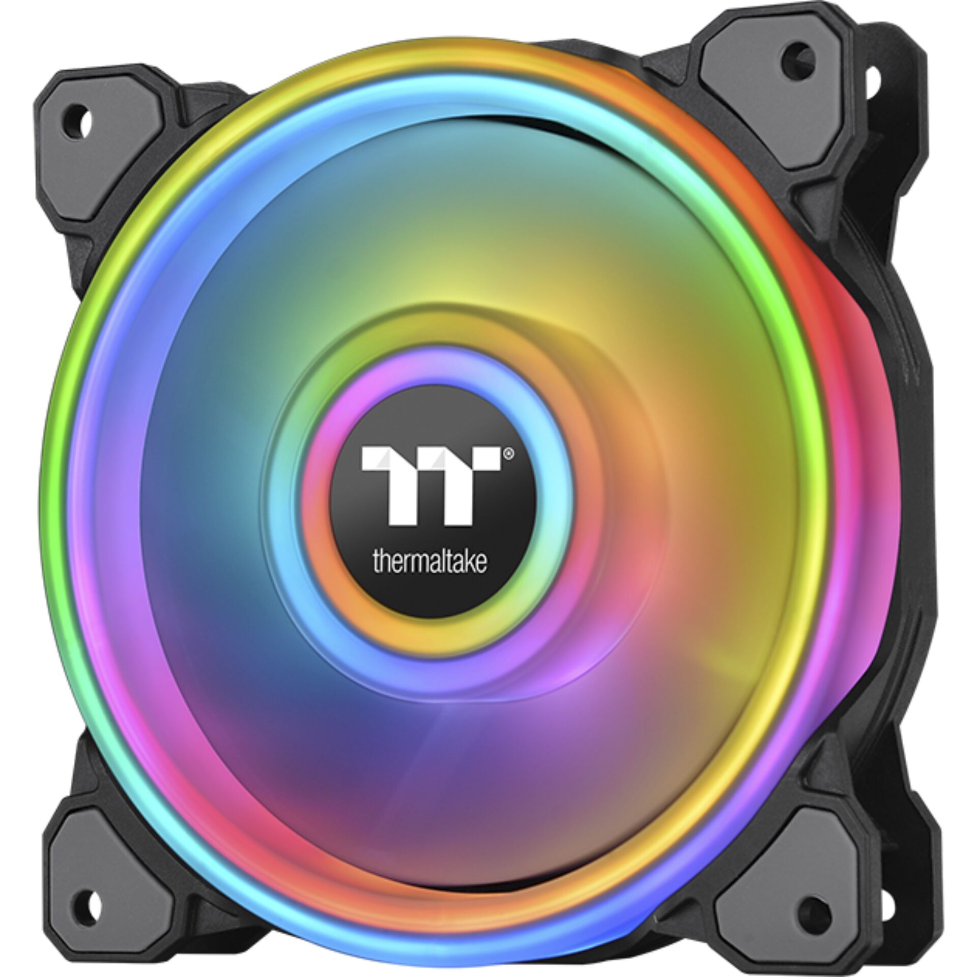 Thermaltake Riing Quad 12 RGB 3er-Pack TT Premium Edition LED-Steuerung, 120x120x25mm, 69.49m³/h, 19.8-25.2dB