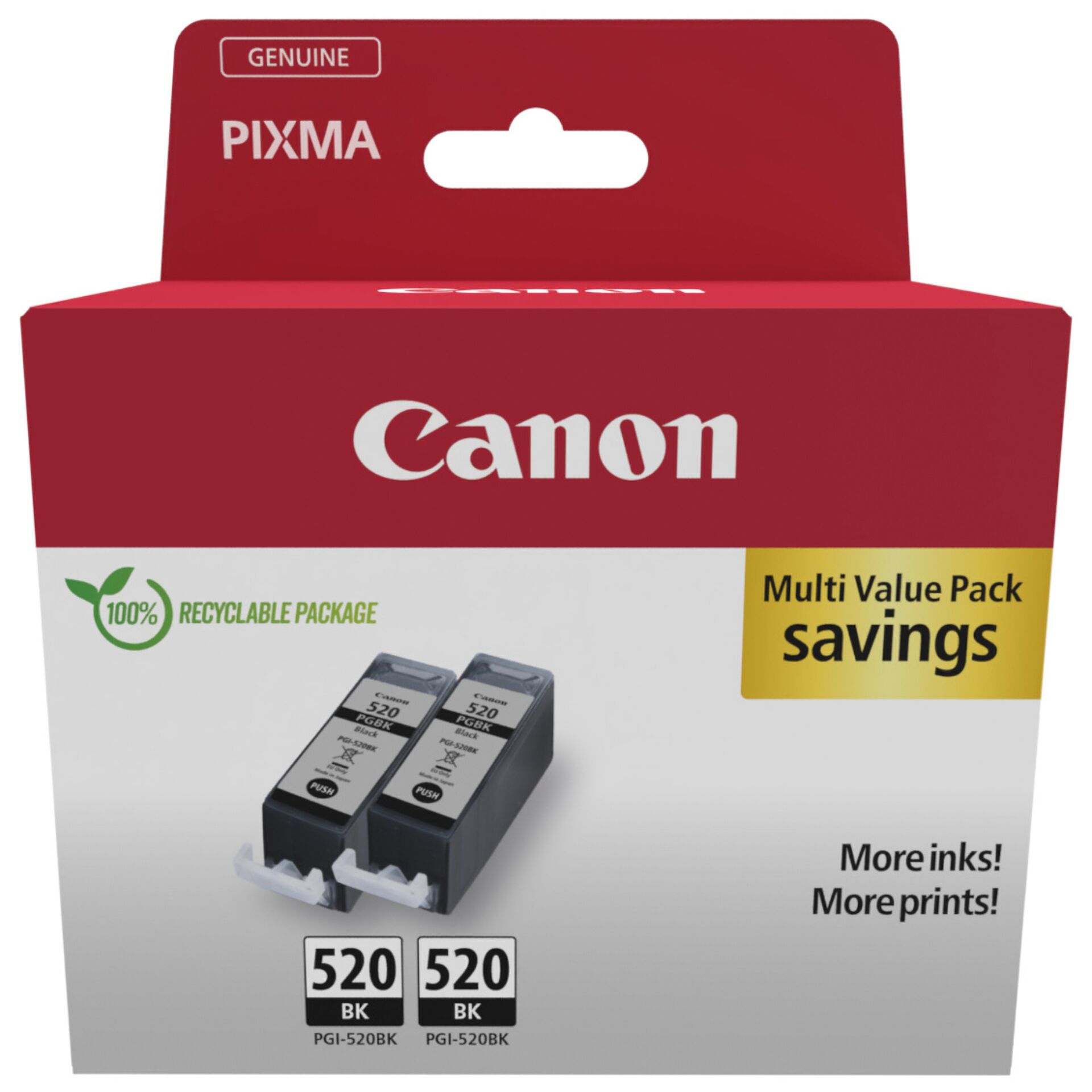 Canon PGI-520 BK schwarz Twin Pack