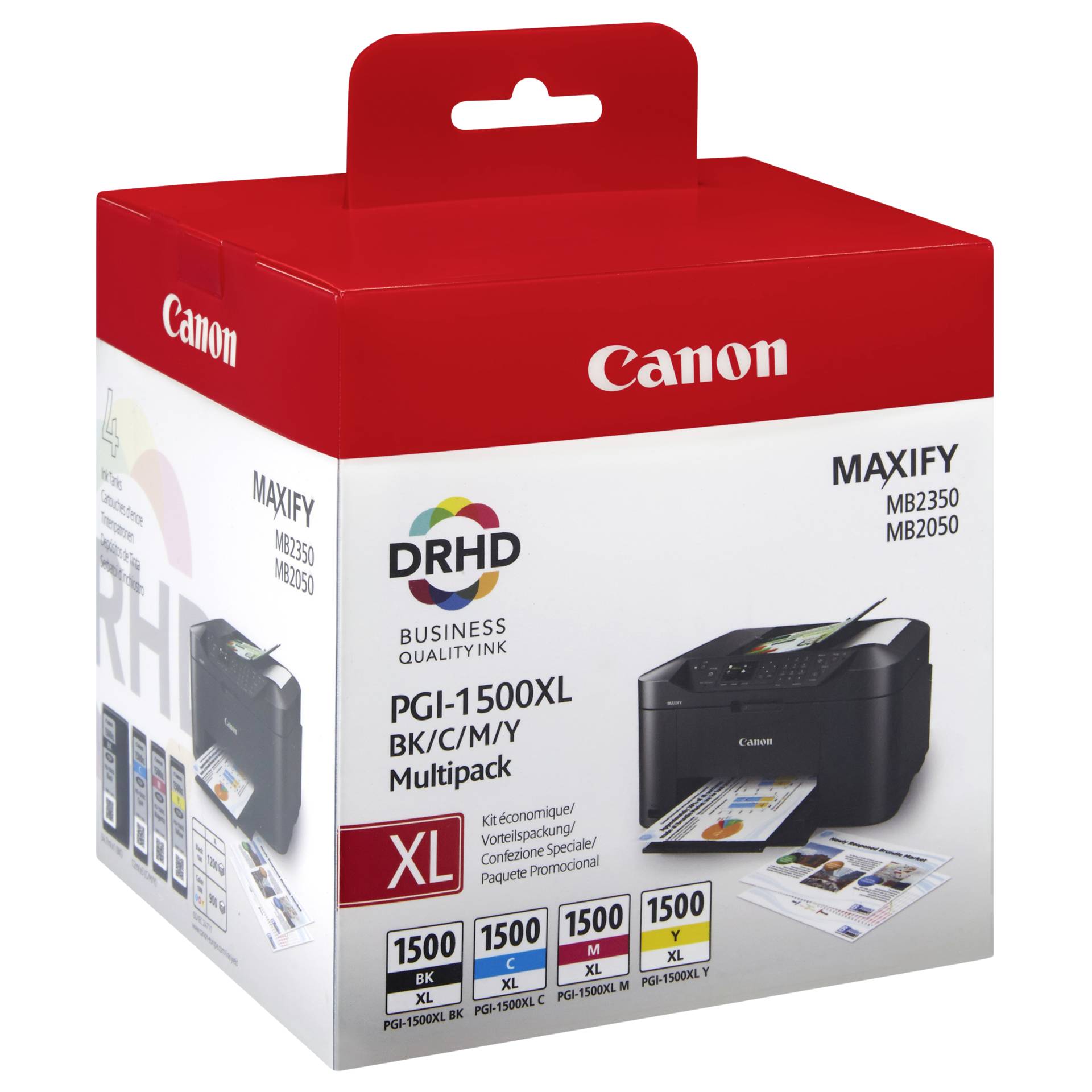 Canon PGI-1500XL C/M/Y/BK Tinte Multipack 