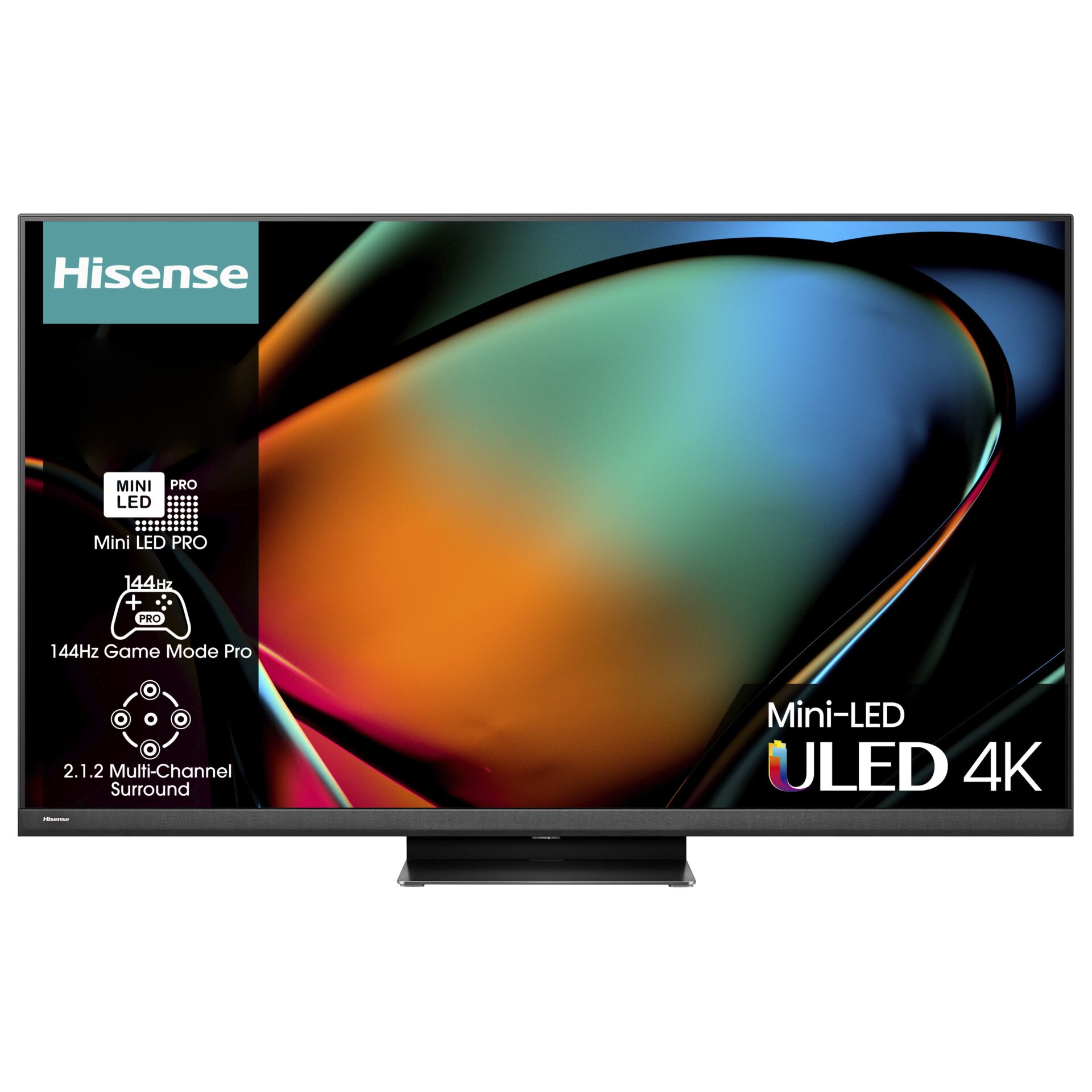 Hisense 65U8KQ Fernseher 165,1 cm (65) 4K Ultra HD WLAN Schwarz, Grau 500 cd/m