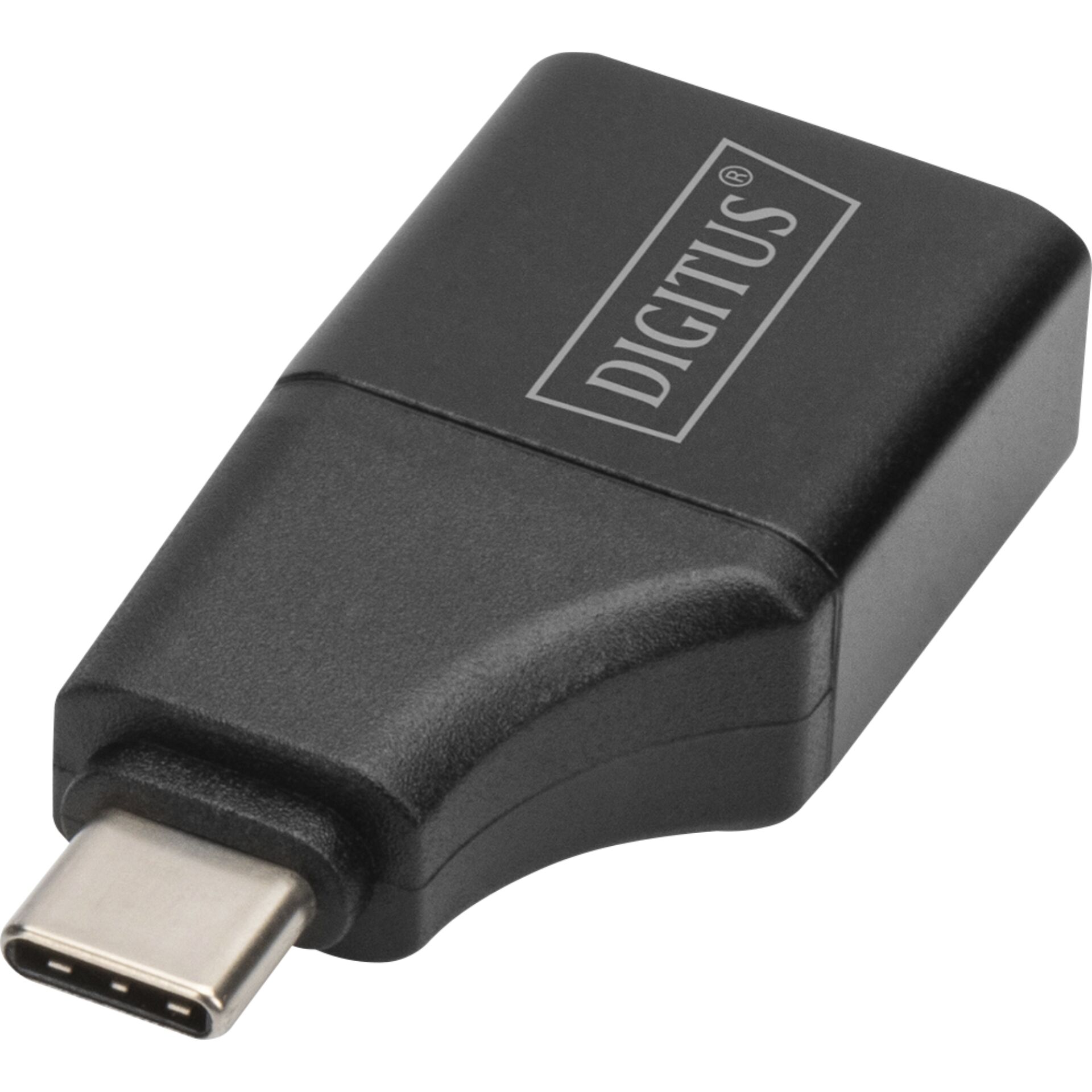 DIGITUS 4K  USB-C auf HDMI Typ-A Adapt.4K/30HZ Alu-Gehaeuse schw.