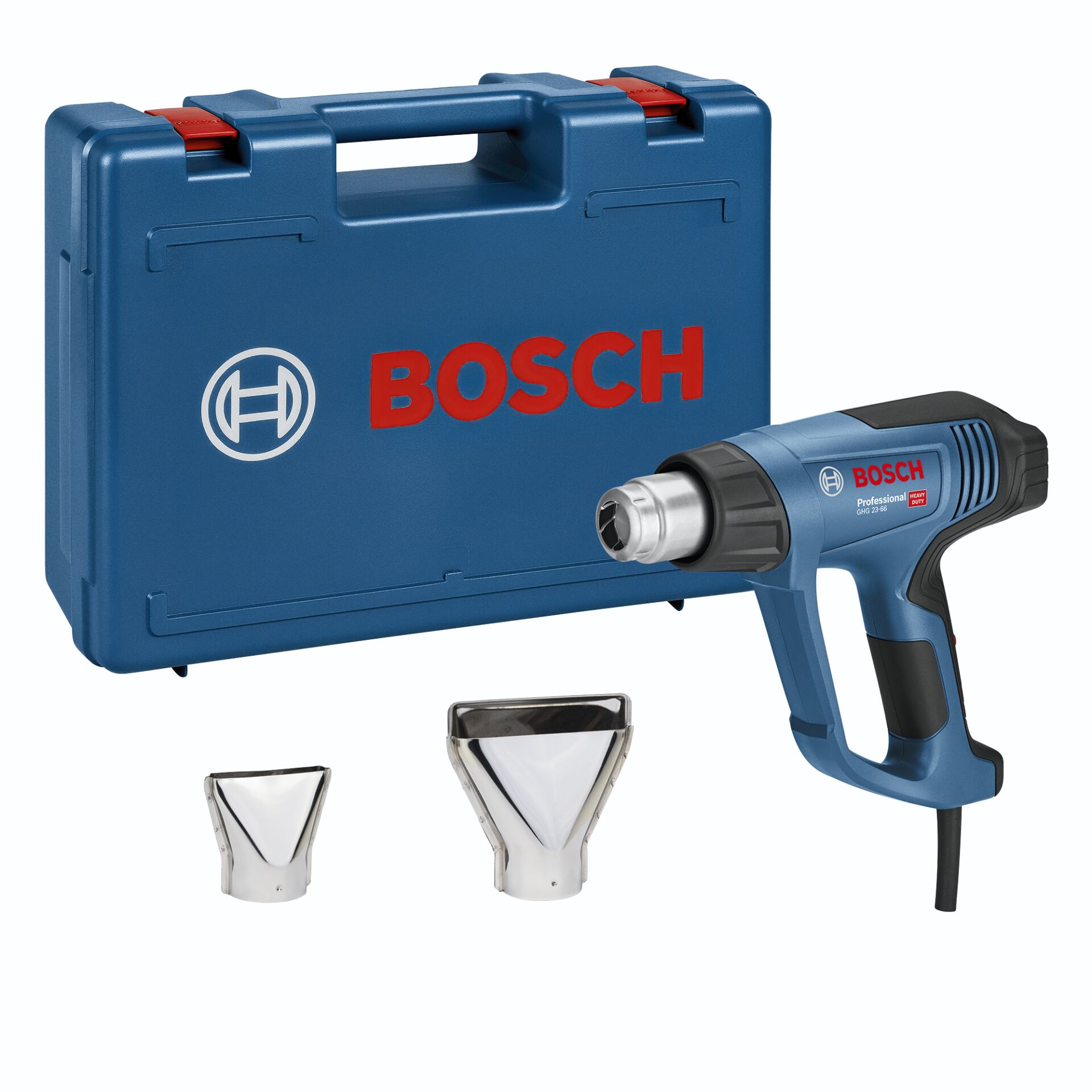 Bosch Professional GHG 20-60 Elektro-Heißluftgebläse + Zubehör, 2300W