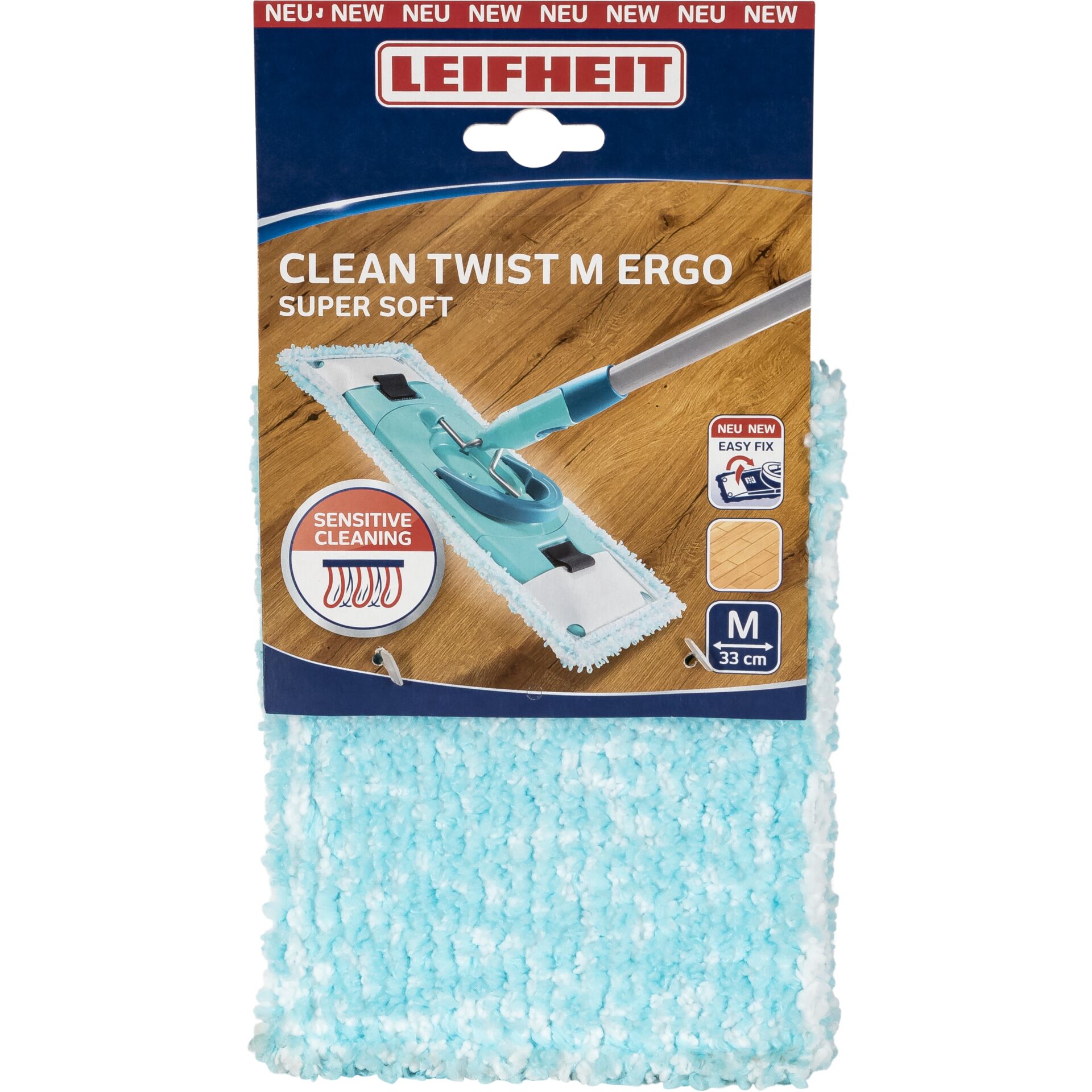 Leifheit Wischbezug Clean Twist M Ergo super soft
