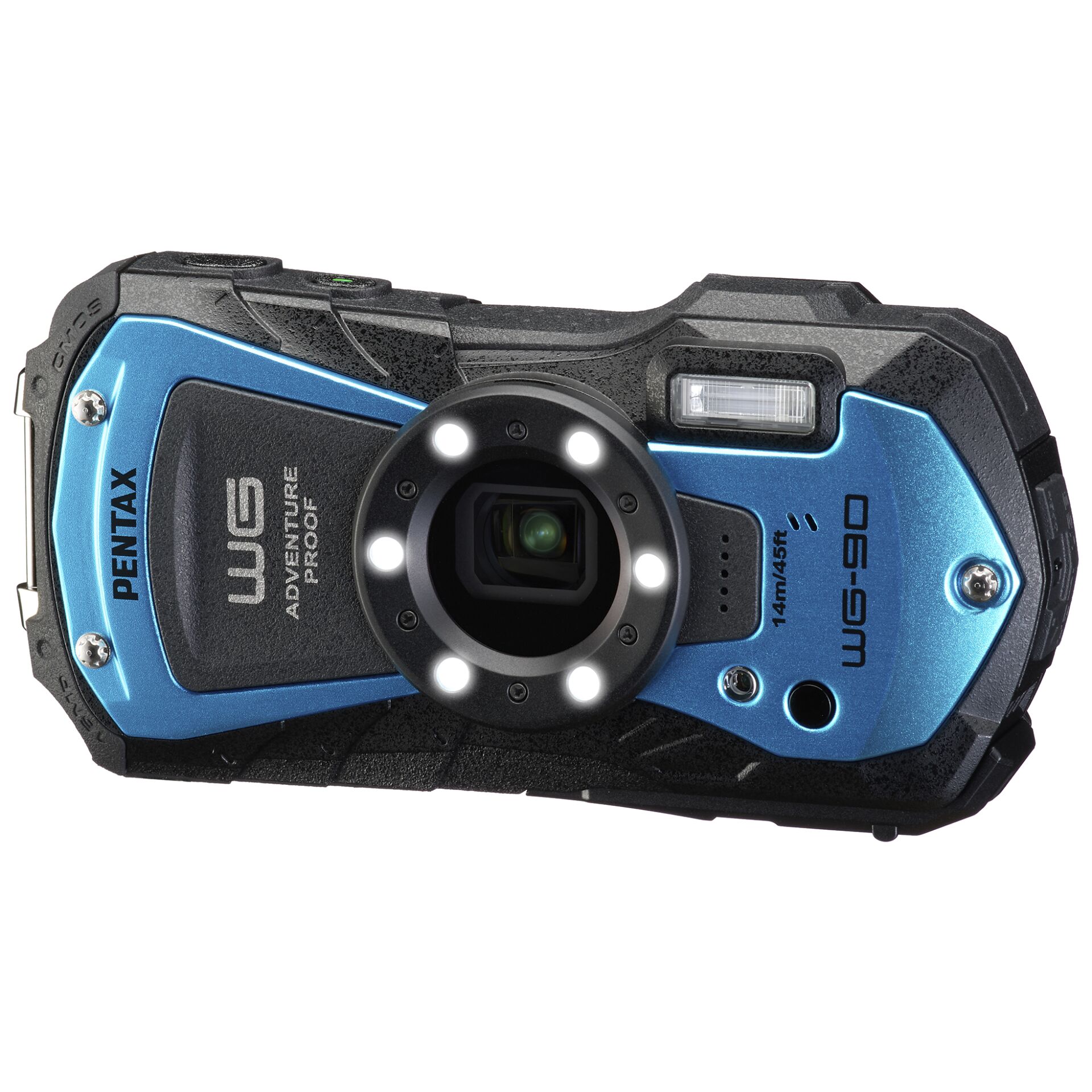 Pentax WG-90 Actionsport-Kamera 16 MP Full HD CMOS 25,4 / 2,3 mm (1 / 2.3) 173 g