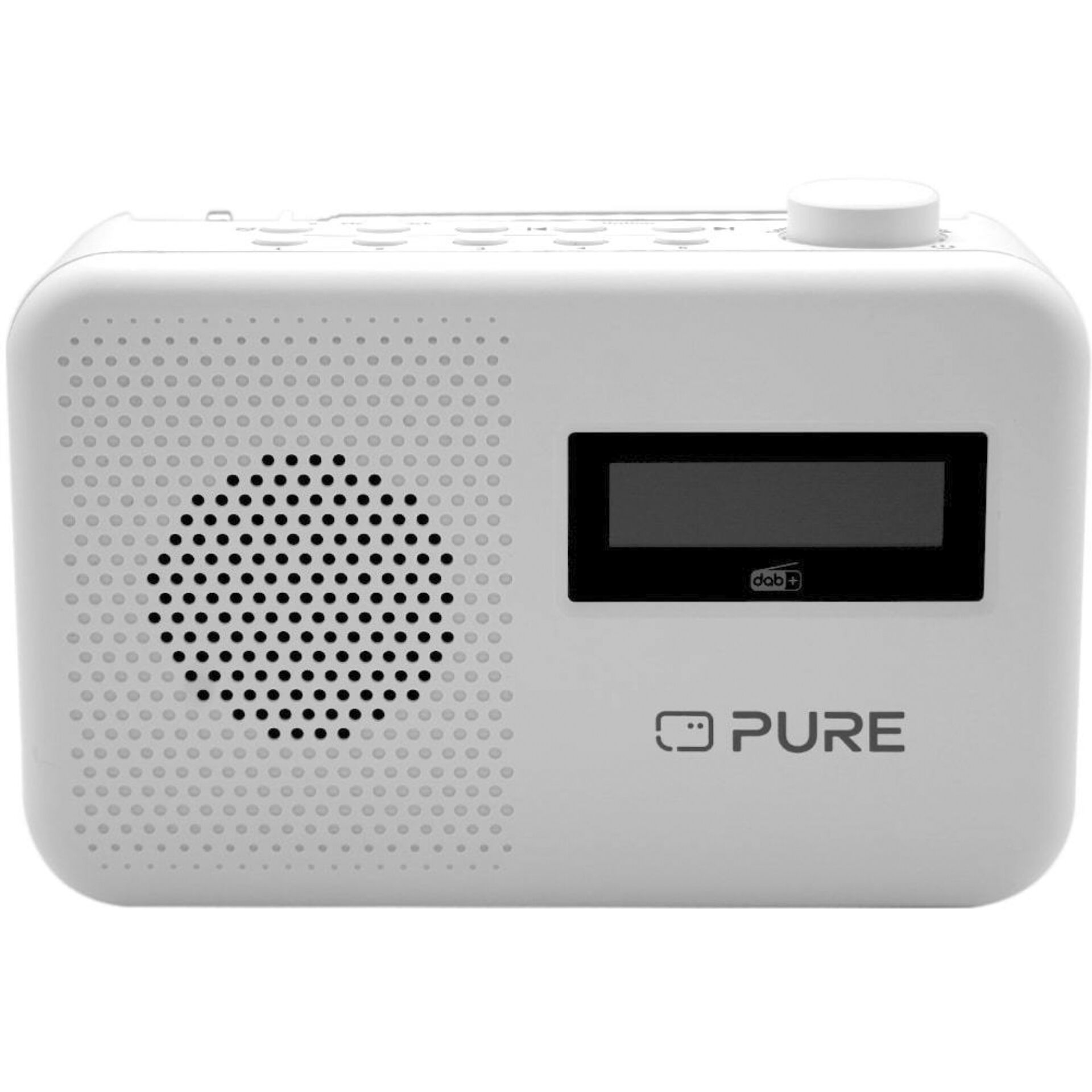Pure Elan One 2 Tragbar Digital Weiß
