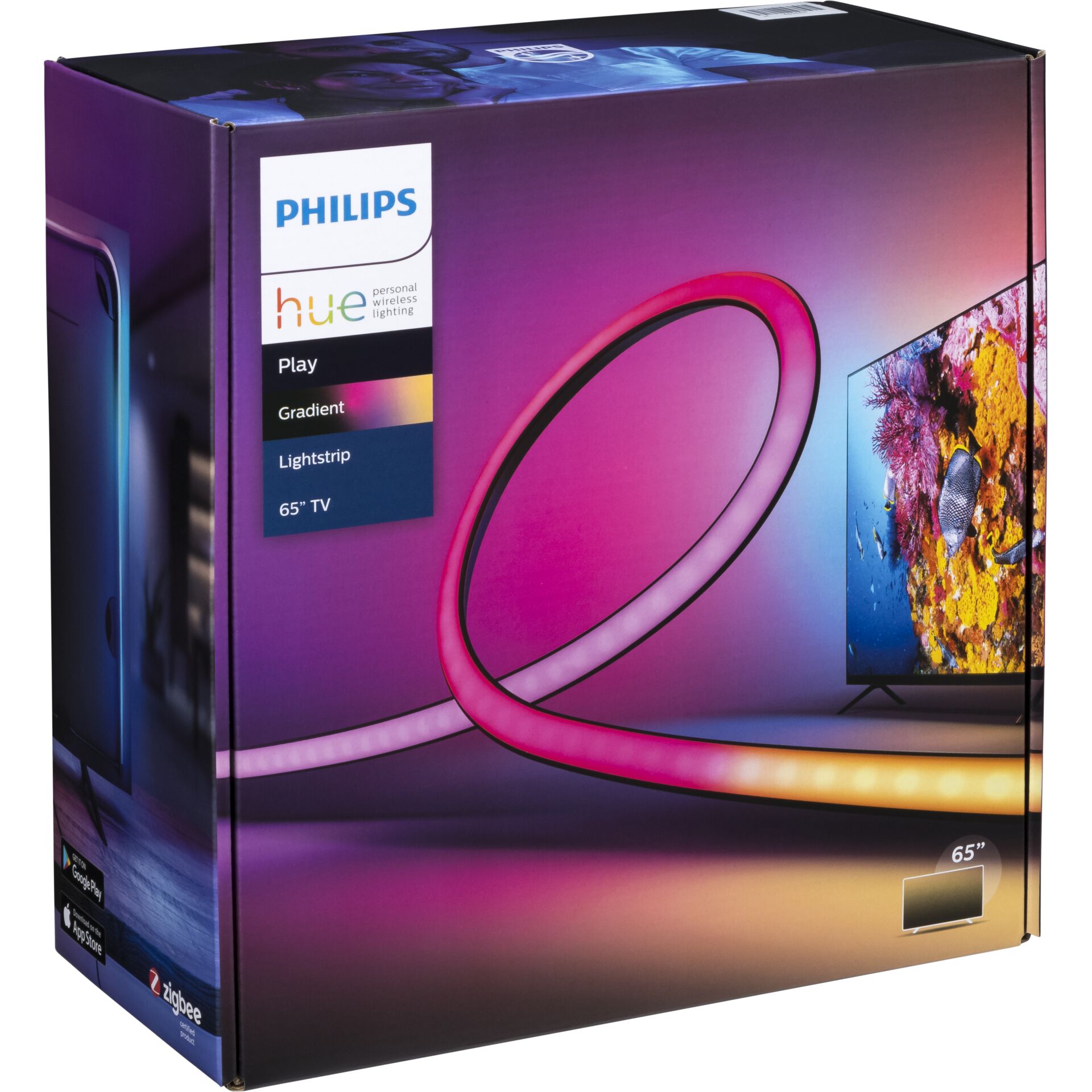 Philips Hue White and Color ambiance TV Play Gradient Lightstrip 65
