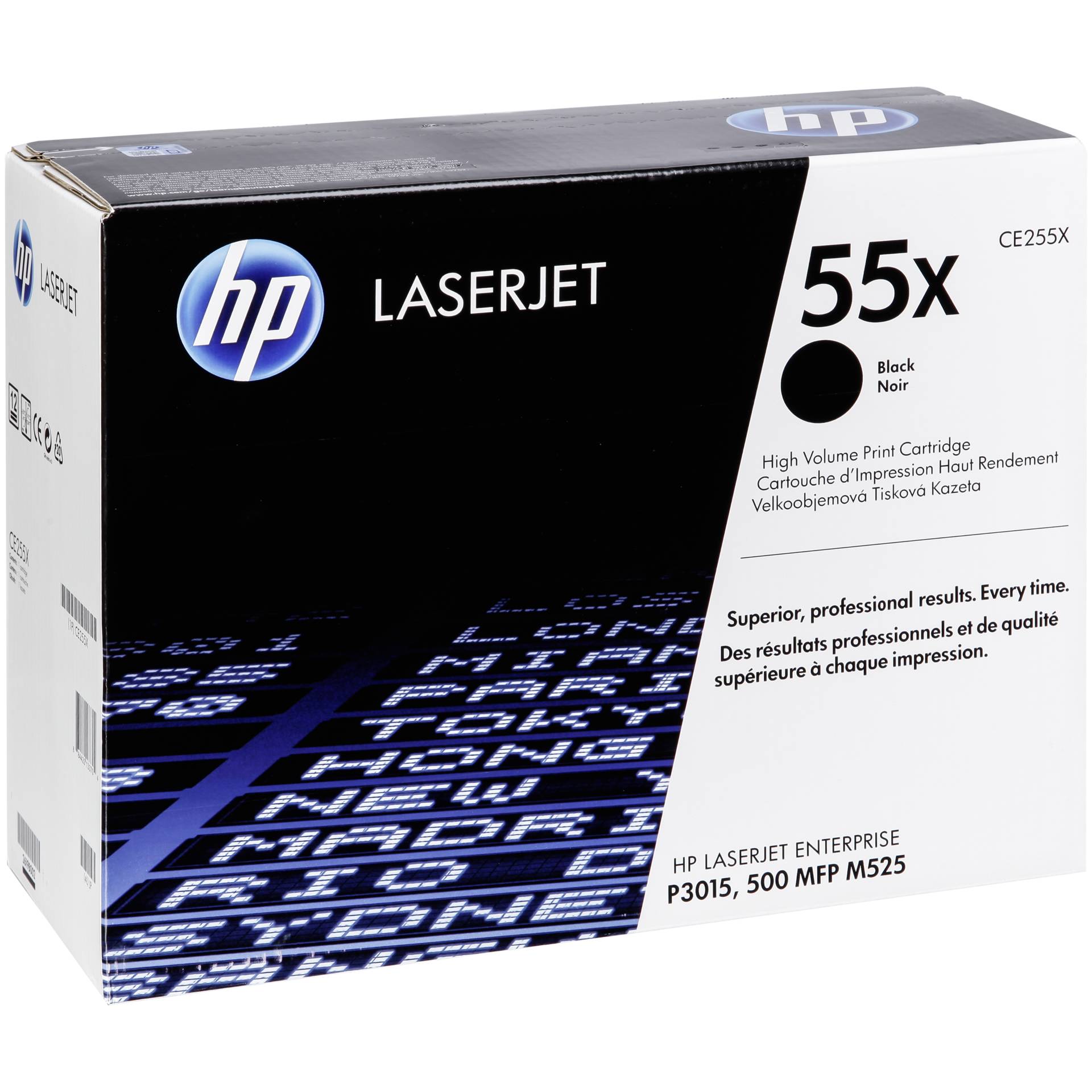HP Toner 55X schwarz für LaserJet 