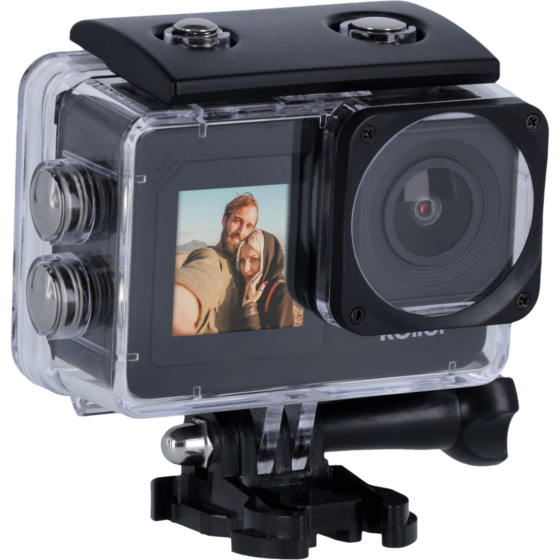 Rollei D6Pro Actionsport-Kamera 48 MP 5K Ultra HD CMOS 25,4 / 2,3 mm (1 / 2.3) WLAN 69,5 g