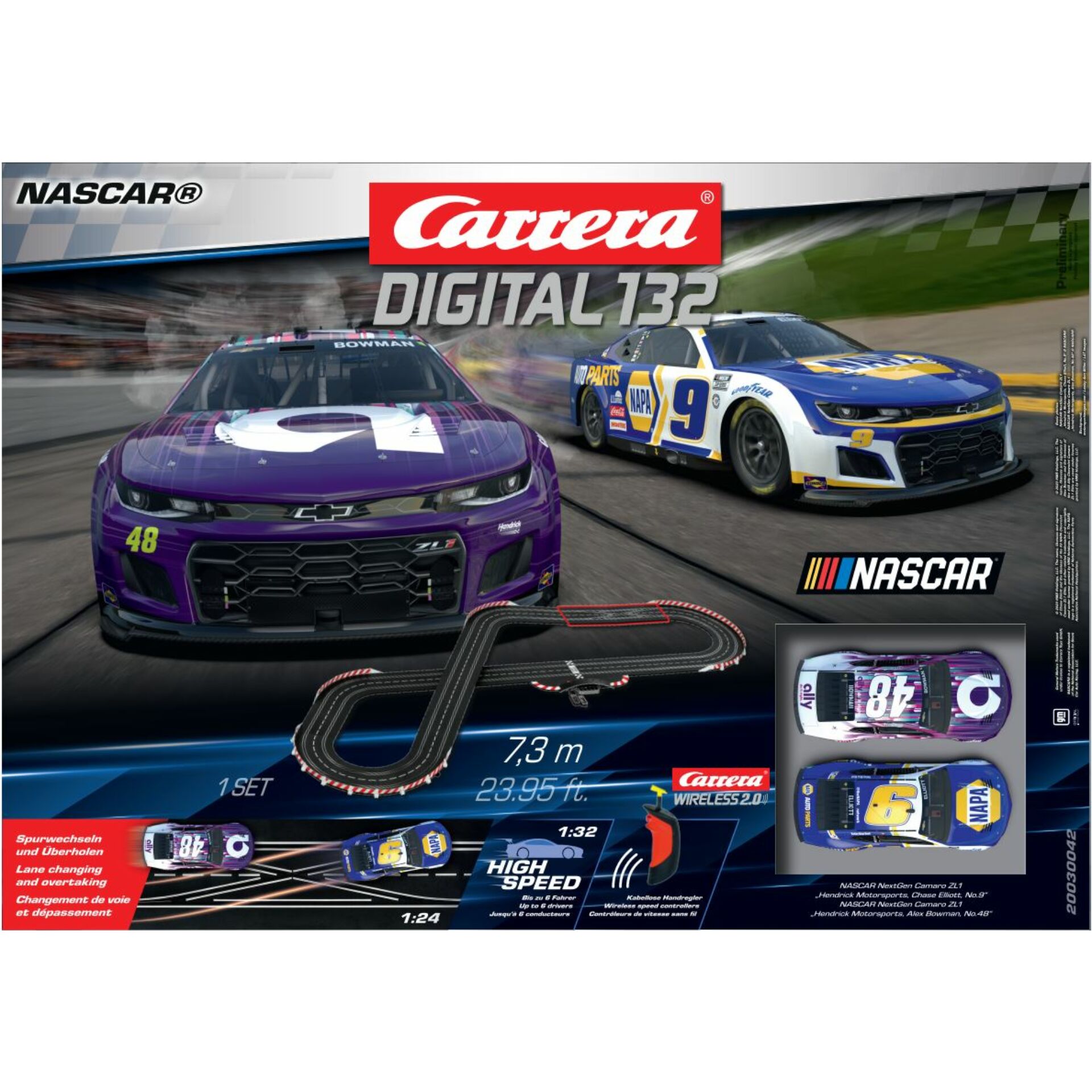 Carrera Digital 132     20030042 NASCAR Daytona Challenge