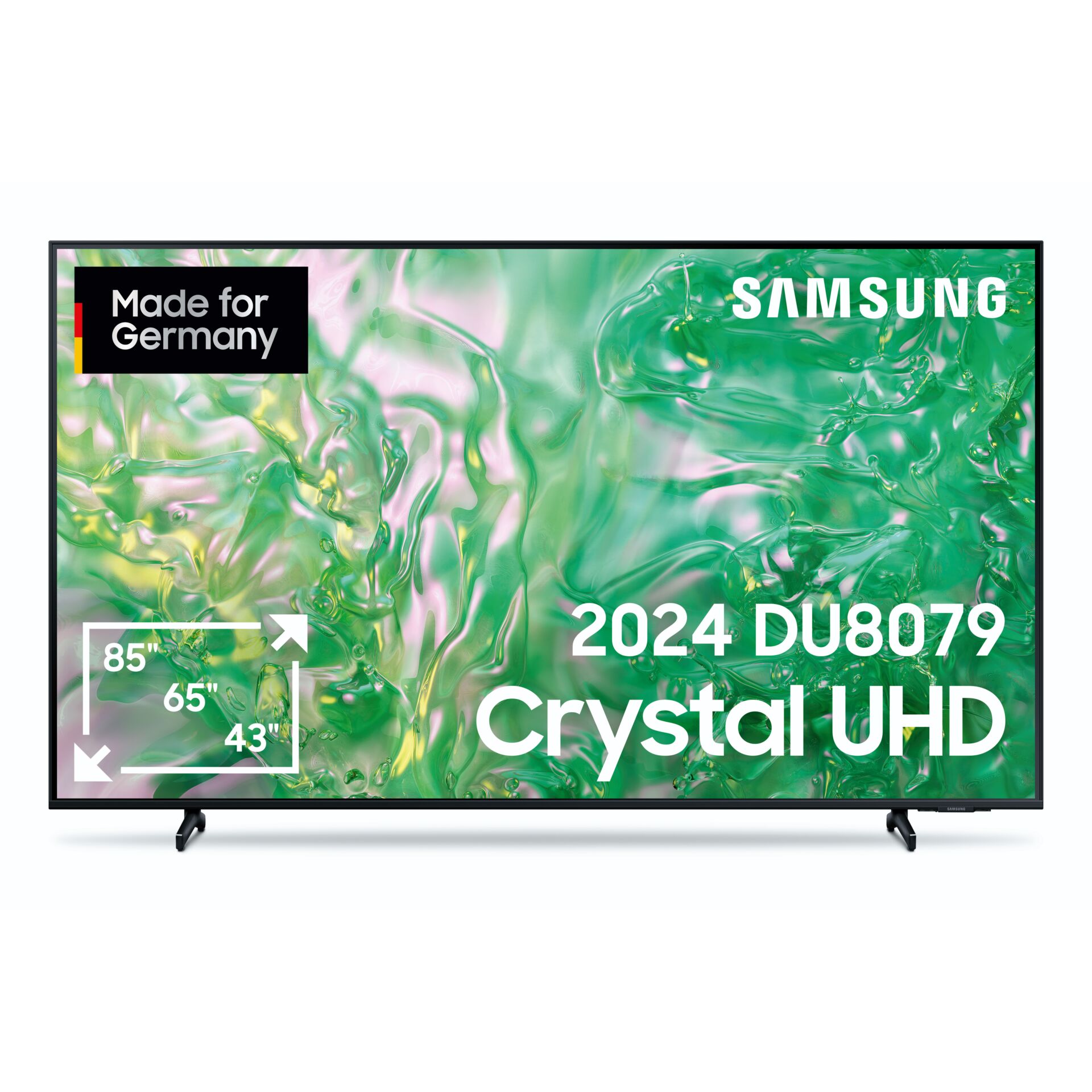 Samsung GU43DU8079U 109,2 cm (43) 4K Ultra HD Smart-TV WLAN Schwarz