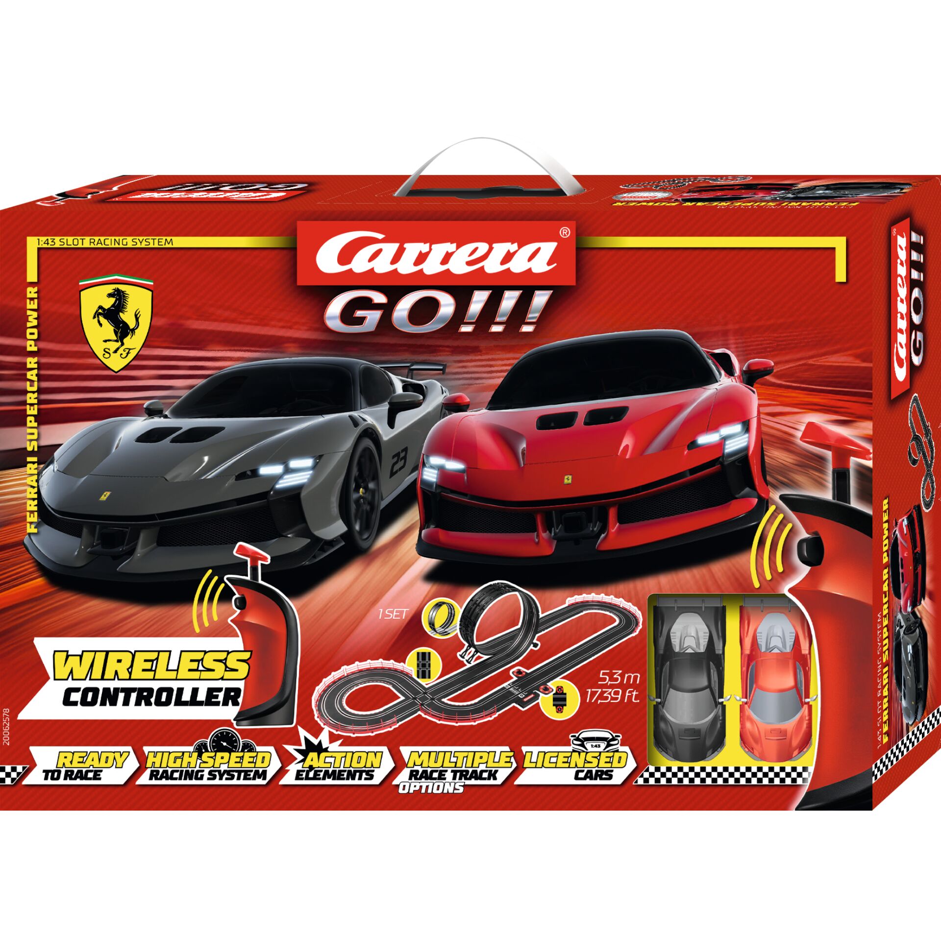 Carrera GO!!! Ferrari SF90 XX Stradale Wireless       20062578