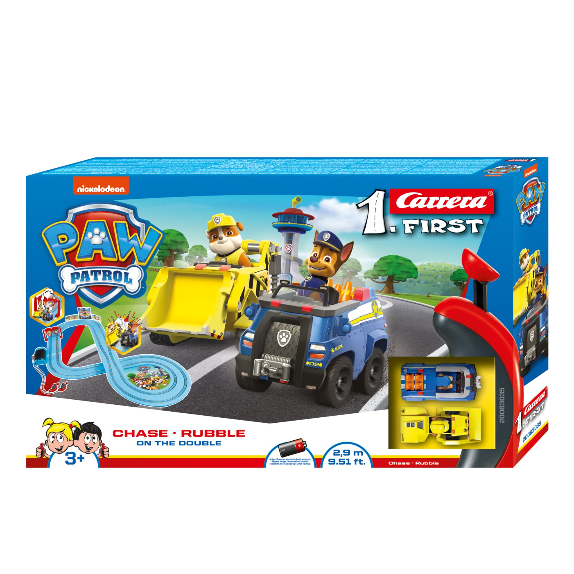 Carrera First Set - Paw Patrol - On the Double 2,9