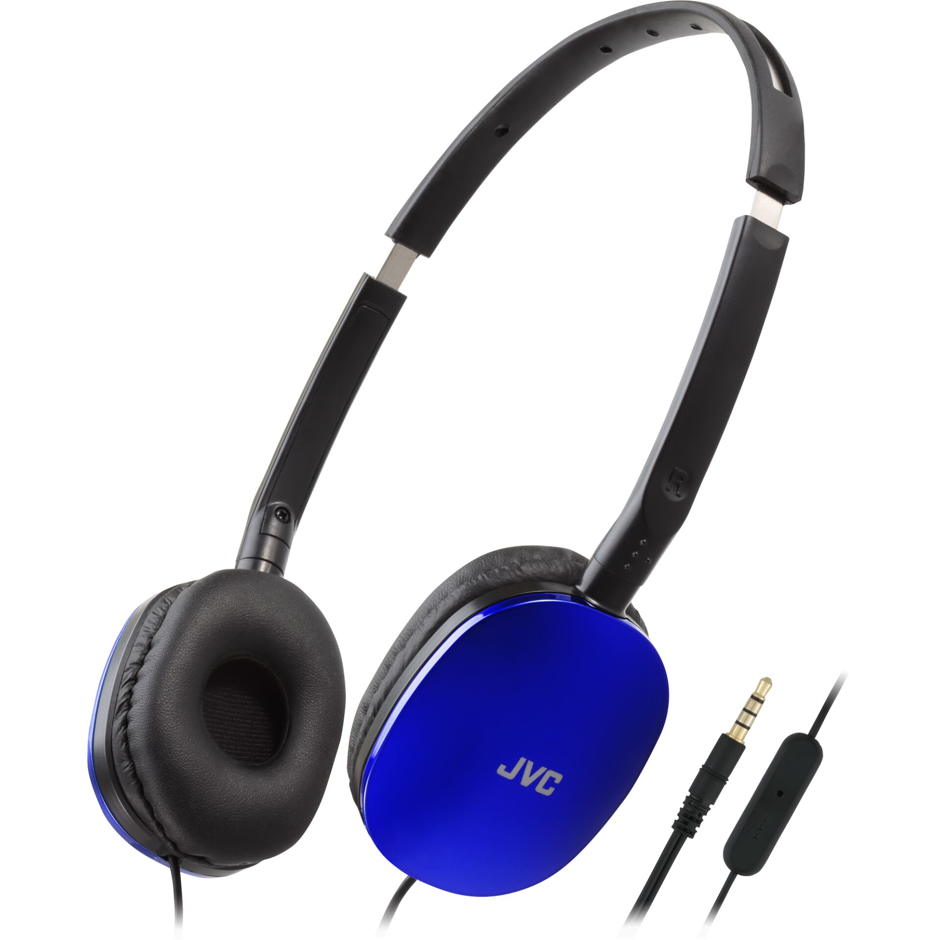 JVC HA-S160A blau, Kopfhörer Over-Ear, 3.5mm Klinke