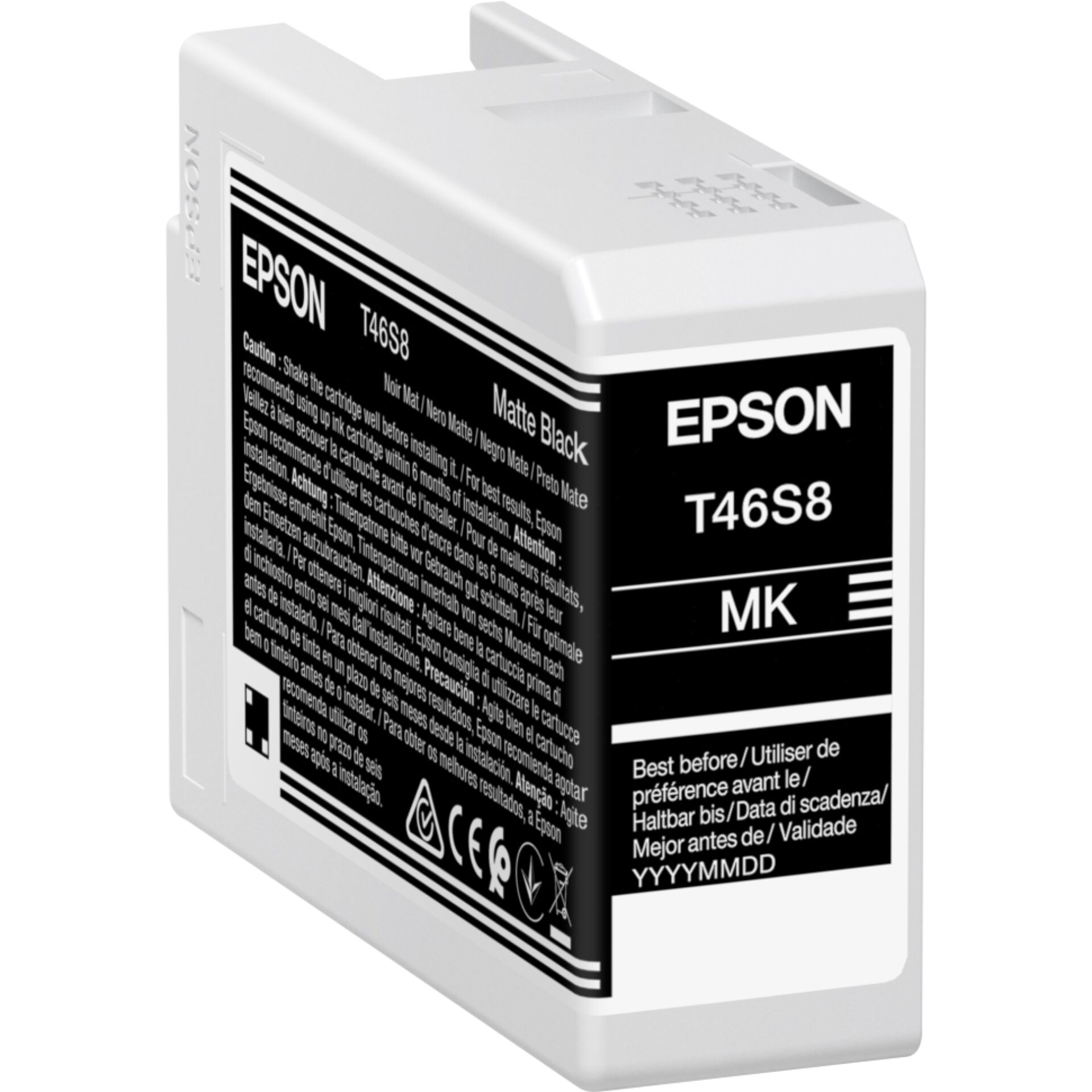 Epson Tintenpatrone matte black T 46S80N 25 ml Ultrachr.  Pro 10