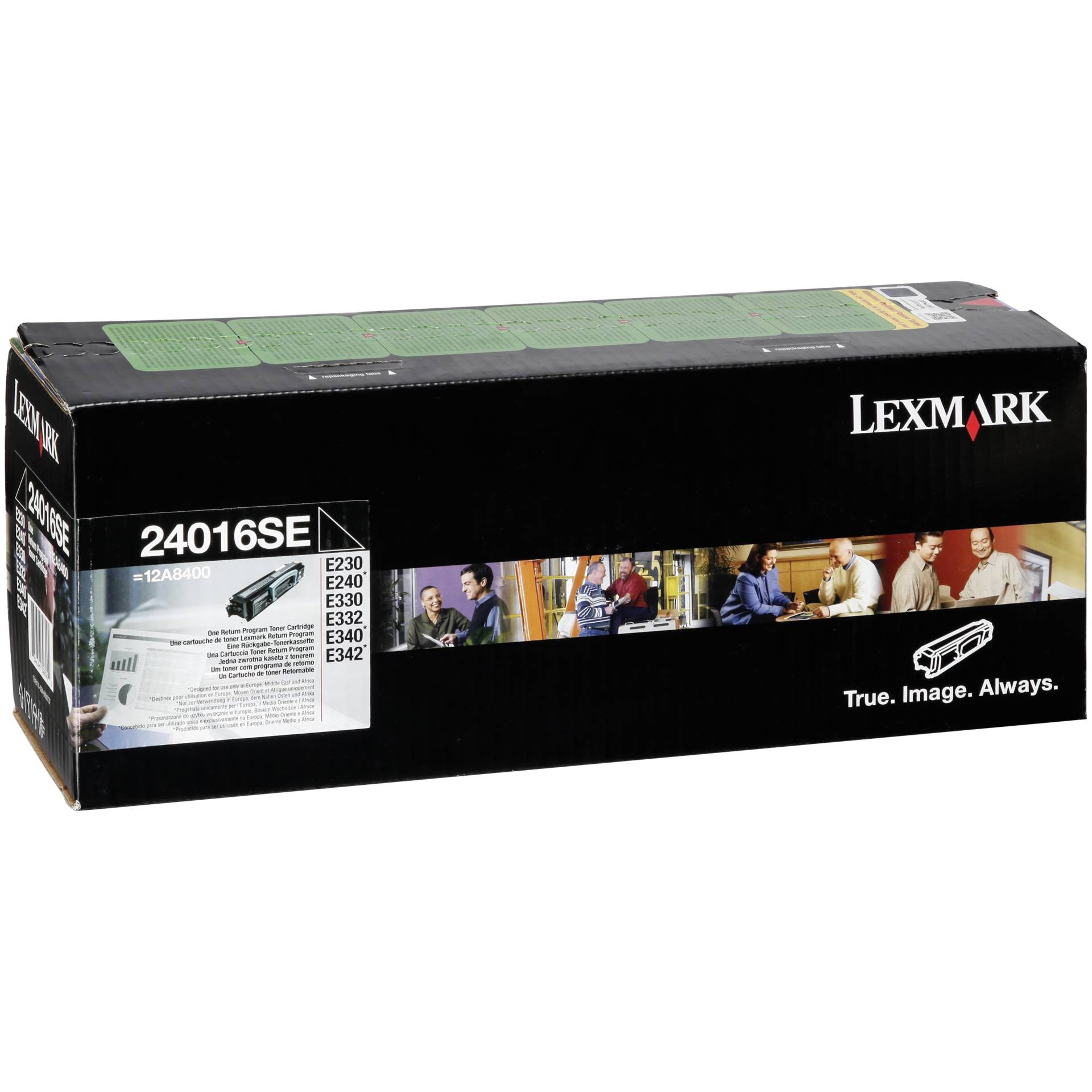 Lexmark Toner 24016SE Return schwarz 