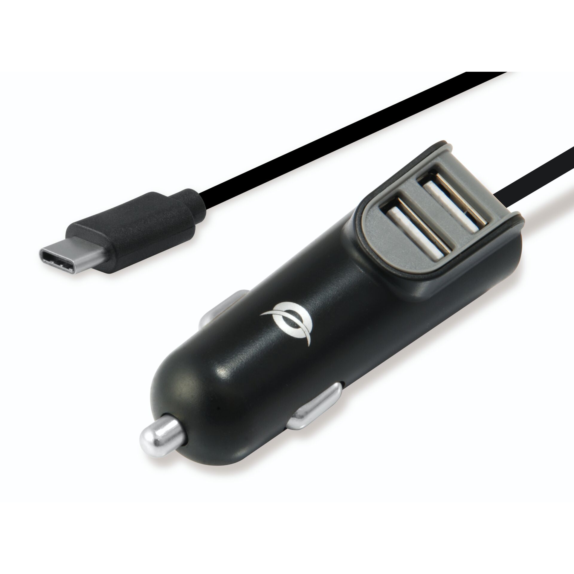 Conceptronic CARDEN05B 2-Port 15,5W USB-KFZ-Ladegerät