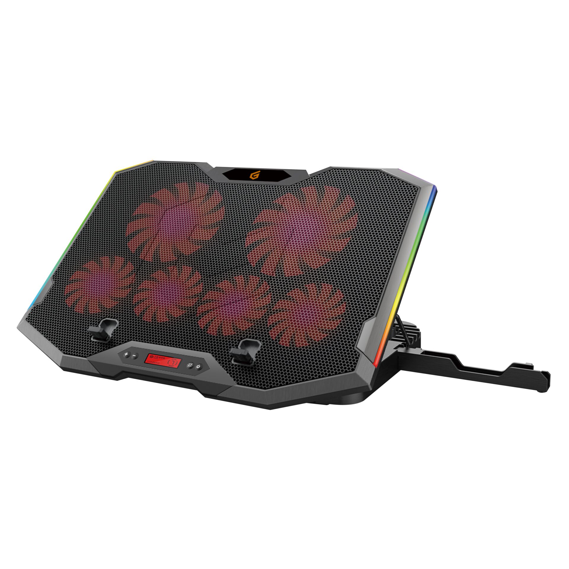 17 Zoll Conceptronic THYIA ERGO Gaming-Notebook Notebook-Kühler mit 6 Lüftern