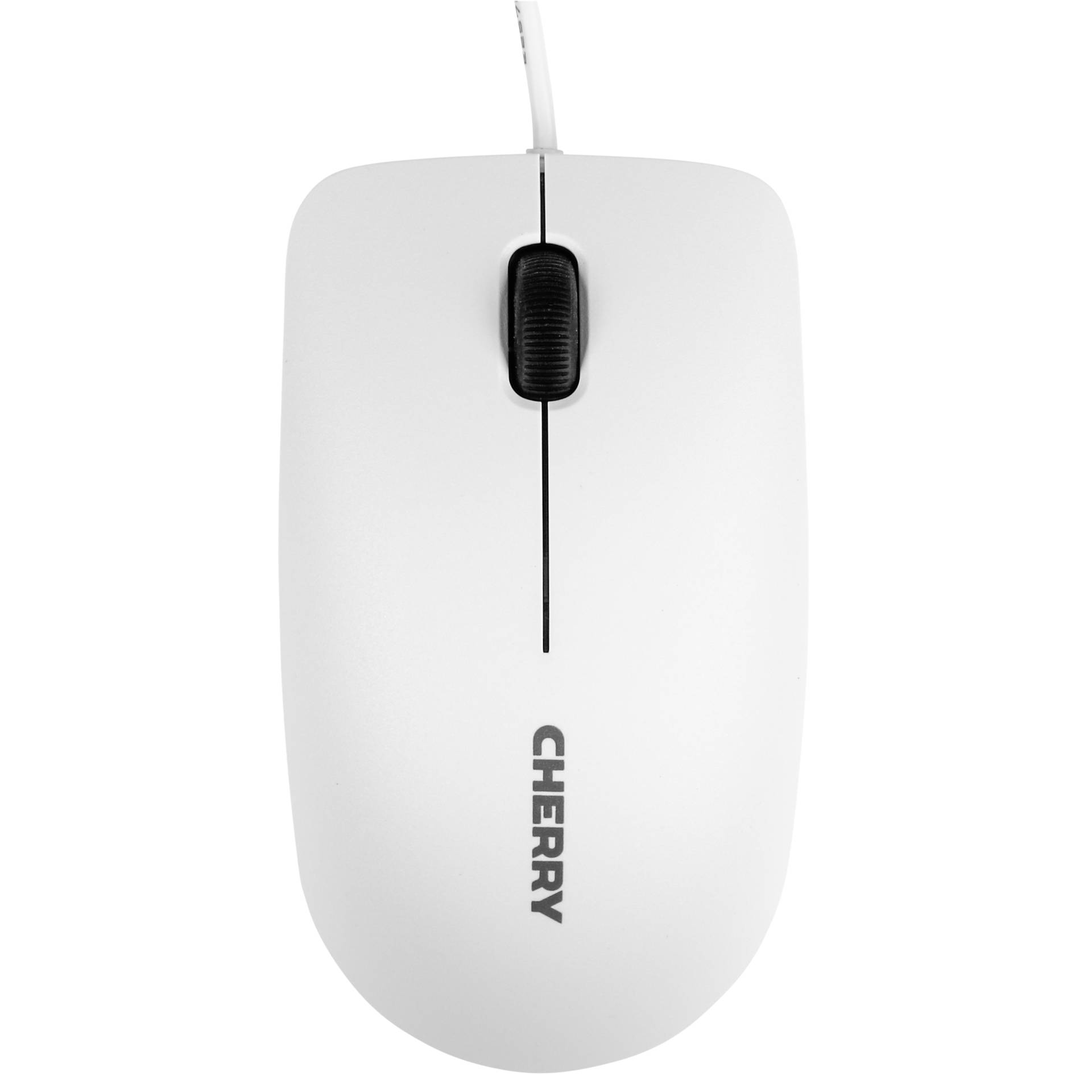 CHERRY MC 1000 Kabelgebundene Maus, Weiß Grau, USB