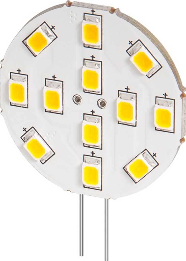 Goobay LED Strahler, 2 W Sockel G4, ersetzt eine Halogenlampe mit 20 W, warmweiß, nicht dimmbar