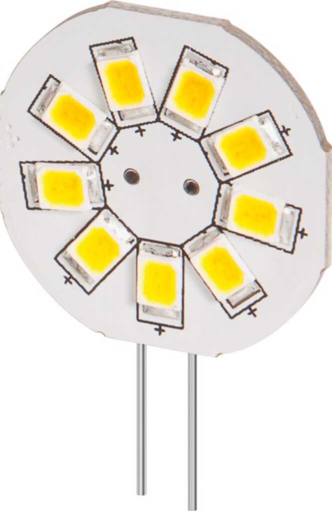 Goobay LED Strahler, 1,5 W Sockel G4, ersetzt eine Halogenlampe mit 10 W, kaltweiß, nicht dimmbar