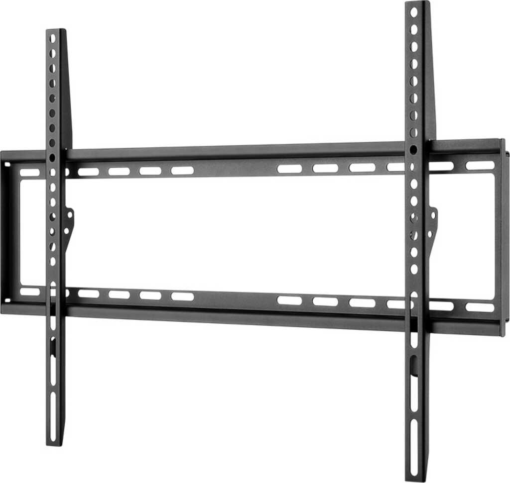 Basic TV-Wandhalterung Basic FIXED (L), Schwarz für Fernseher von 37   bis 70   (94-178 cm) bis 35kg