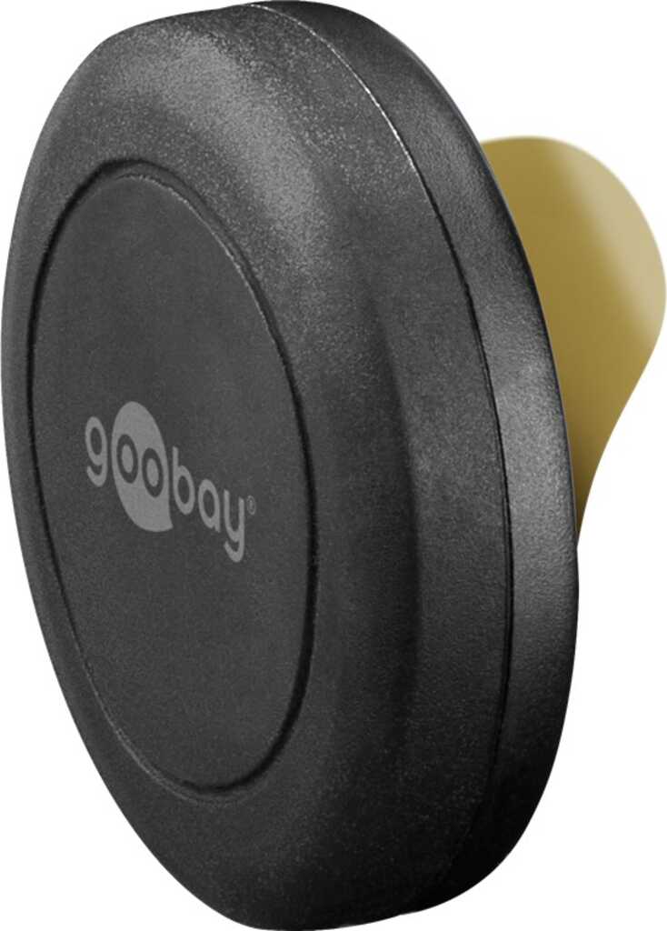 Goobay Universal-Magnethalterung, selbstklebend zur schnellen und sicheren Befestigung von Smartphones im Auto oder Haushalt