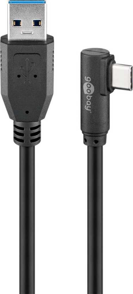 goobay USB Adapter USB-C/ USB-A 3.0 gewinkelt 