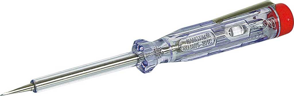 fixPOINT Spannungsprüfer Schaftlänge 60 mm 200-250 Volt 