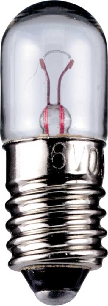Goobay Röhrenlampe, 1,8 W Sockel E10, 6 V (DC), 300 mA