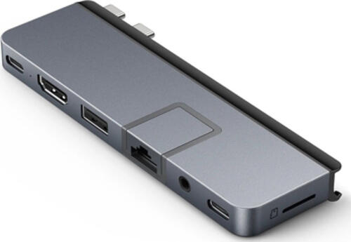HYPER HD575-GRY-GL laptop-dockingstation & portreplikator USB 3.2 Gen 1 (3.1 Gen 1) Type-C Grau