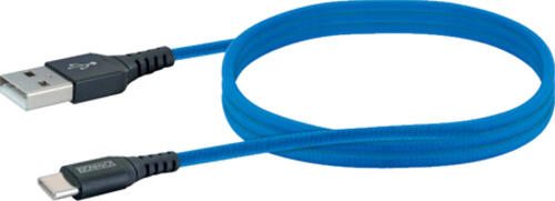 Schwaiger LPRO540 501 USB Kabel 1,2 m USB 3.2 Gen 1 (3.1 Gen 1) USB A USB C Blau