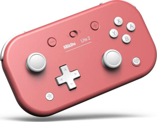 8Bitdo Lite 2 Pink Bluetooth/USB Gamepad Analog / Digital Android, Nintendo Switch, Nintendo Switch Lite