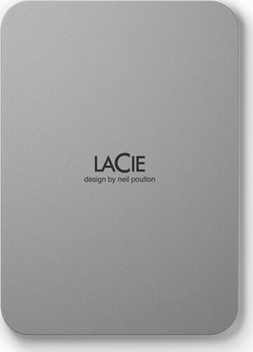 4.0 TB SSD LaCie Mobile Drive V2, Moon Silver