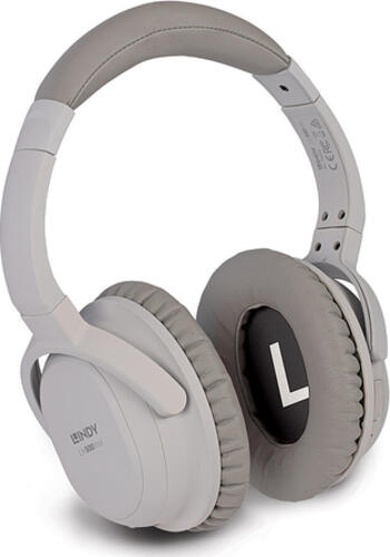 Lindy LH500XW Kopfhörer Verkabelt & Kabellos Kopfband Anrufe/Musik Mikro-USB Bluetooth Grau