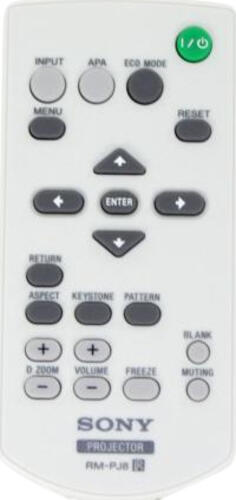 Sony 149046314 remote control Projector Press buttons