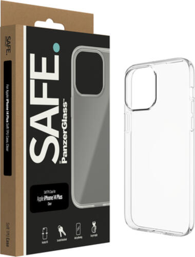 PanzerGlass SAFE. by  TPU Case Apple iPhone 14 Plus  Transparent