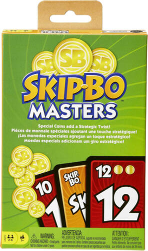 Games HJR21 Brettspiel Skip-Bo Masters Kartenspiel