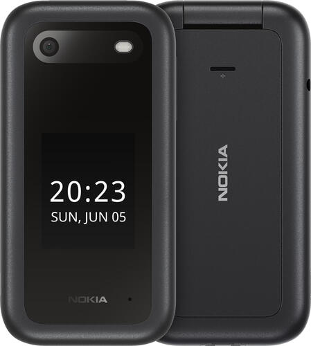 Nokia 2660 Flip 7,11 cm (2.8) 123 g Schwarz Einsteigertelefon