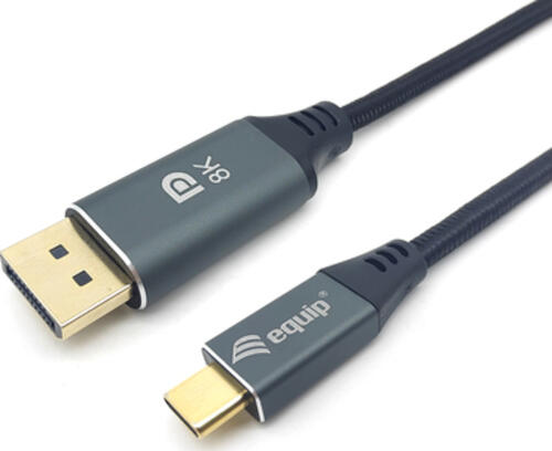 Equip USB-C-zu-DisplayPort-Premium-Kabel, M/M, 2.0 m, 8K/60 Hz
