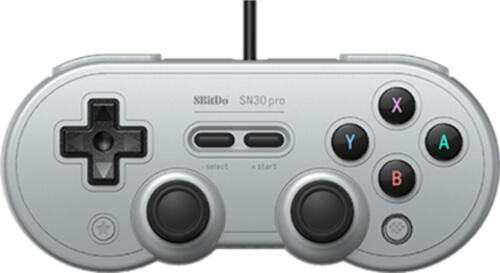 8Bitdo SN30 Pro USB Grau Gamepad Nintendo Switch, PC