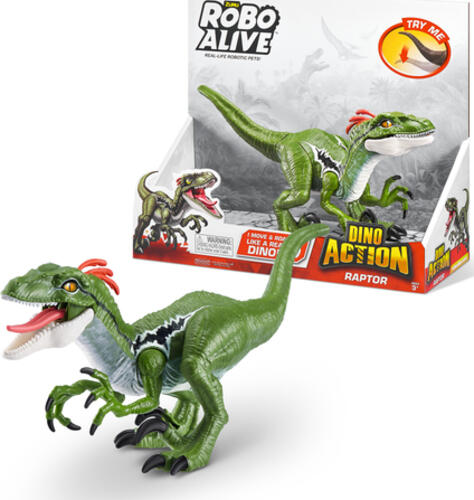 ZURU Robo Alive Dino Action Raptor