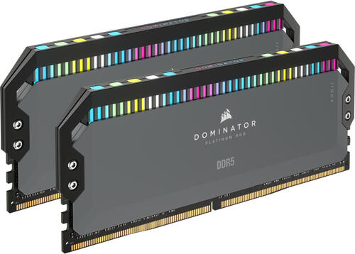 Corsair Dominator Platinum RGB 32GB (2x 16 GB) DDR5 DRAM 5600 MT/s C36 Speicherkit für AMD
