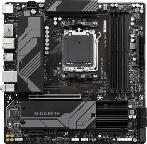 Gigabyte B650M DS3H Motherboard AMD B650 Sockel AM5 micro ATX