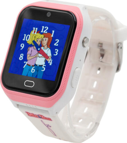 Technaxx 4937 Smartwatch/ Sportuhr 3,91 cm (1.54) Digital 240 x 240 Pixel Touchscreen 4G Pink, Weiß WLAN GPS