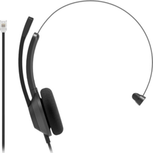 Cisco HS-W-321-C-RJ9 Kopfhörer & Headset Kabelgebunden Kopfband Büro/Callcenter Schwarz