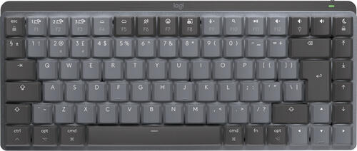 Logitech MX Mini Mechanical for Mac Tastatur Bluetooth QWERTY UK Englisch Graphit, Grau