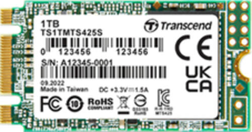 Transcend M.2 SSD 425S 1 TB Serial ATA III 3D NAND